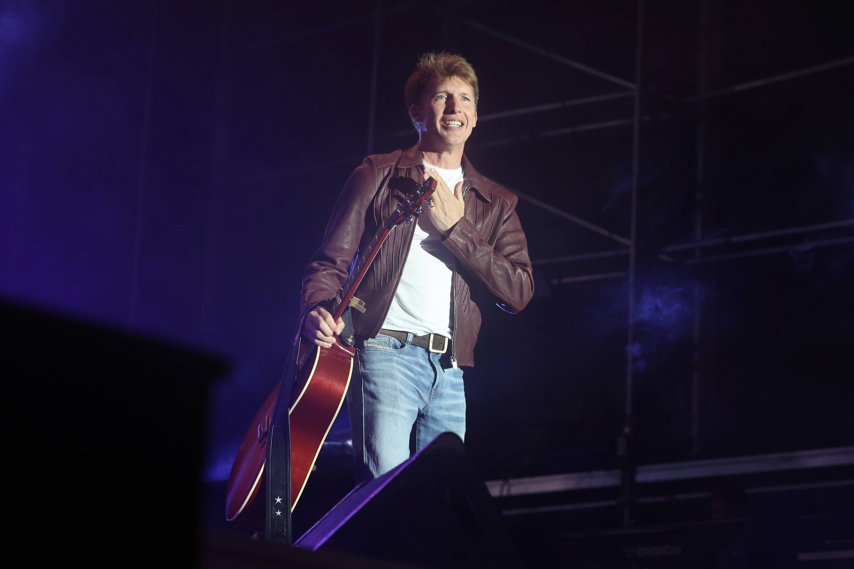 El concierto de James Blunt, en imágenes