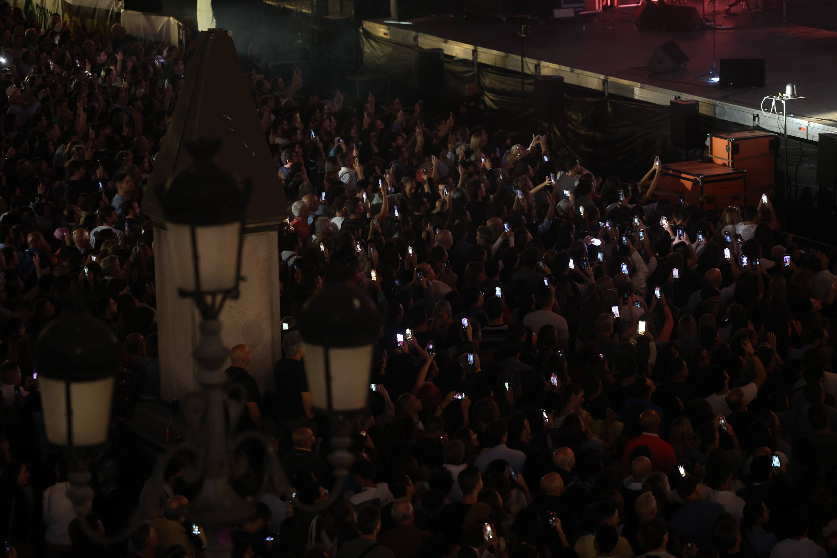 El concierto de James Blunt, en imágenes