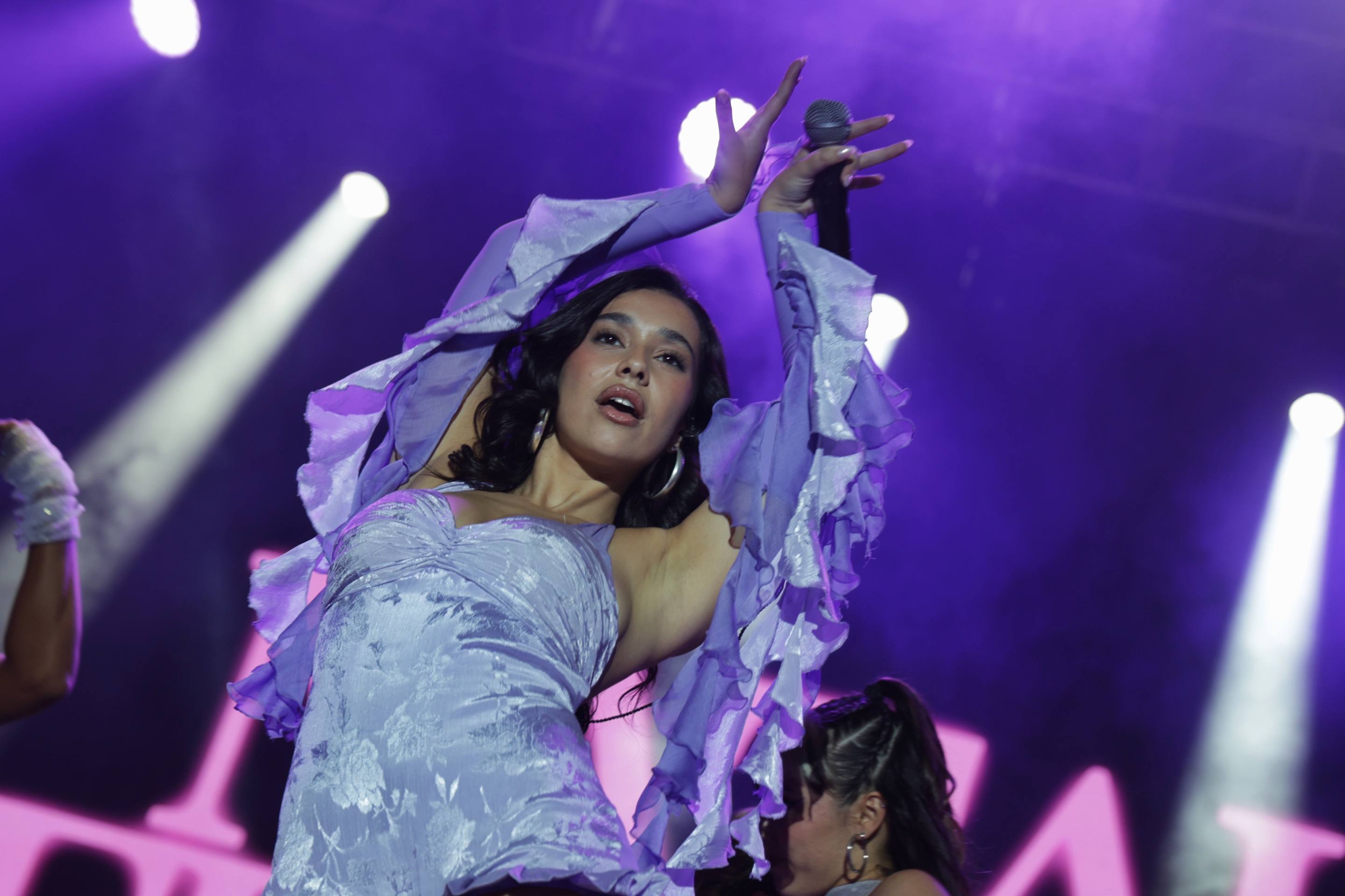 Las imágenes del concierto de Natalia Fresneda en la Plaza Mayor