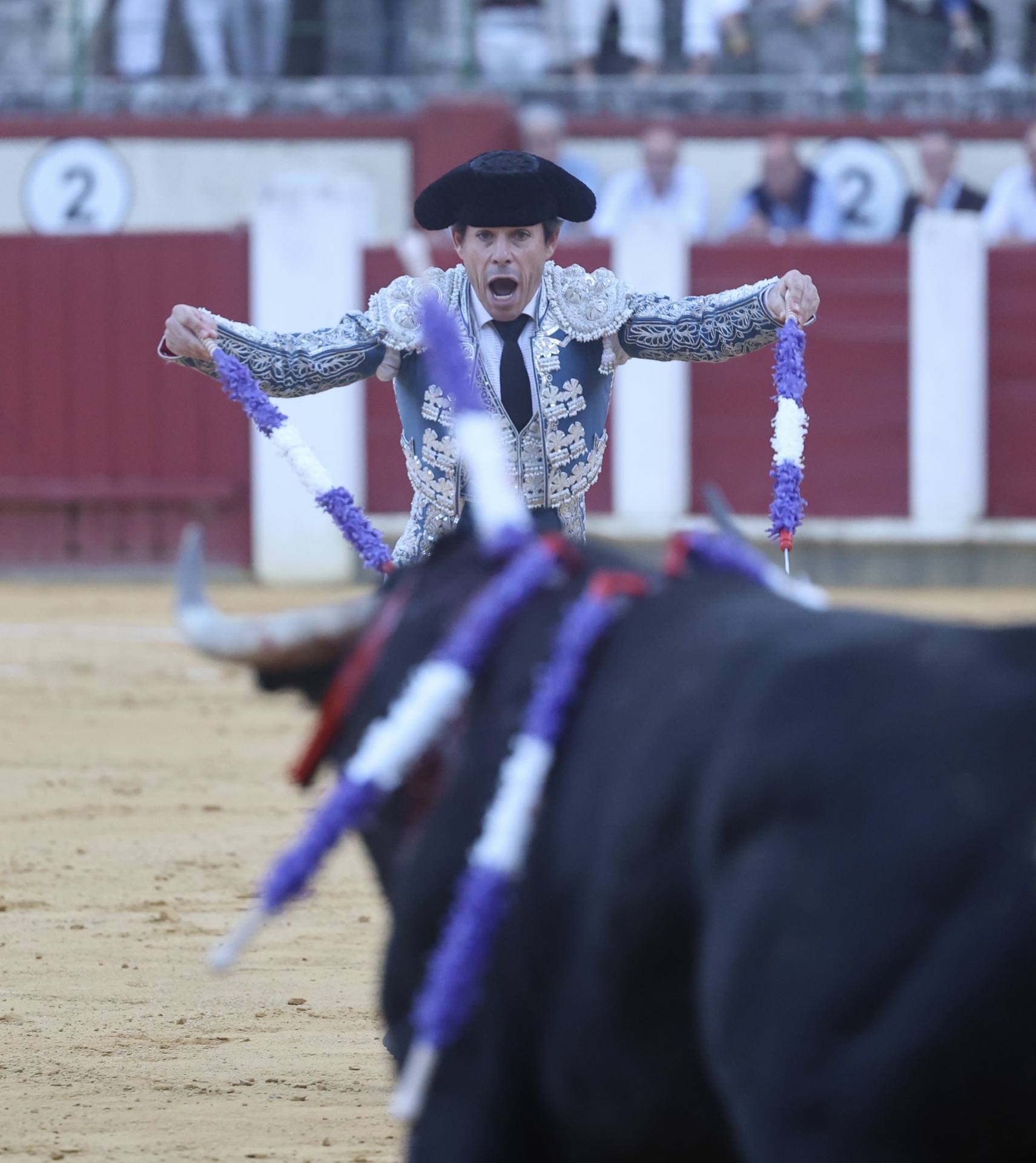 El mano a mano de Talavante y Emilio de Justo, en imágenes