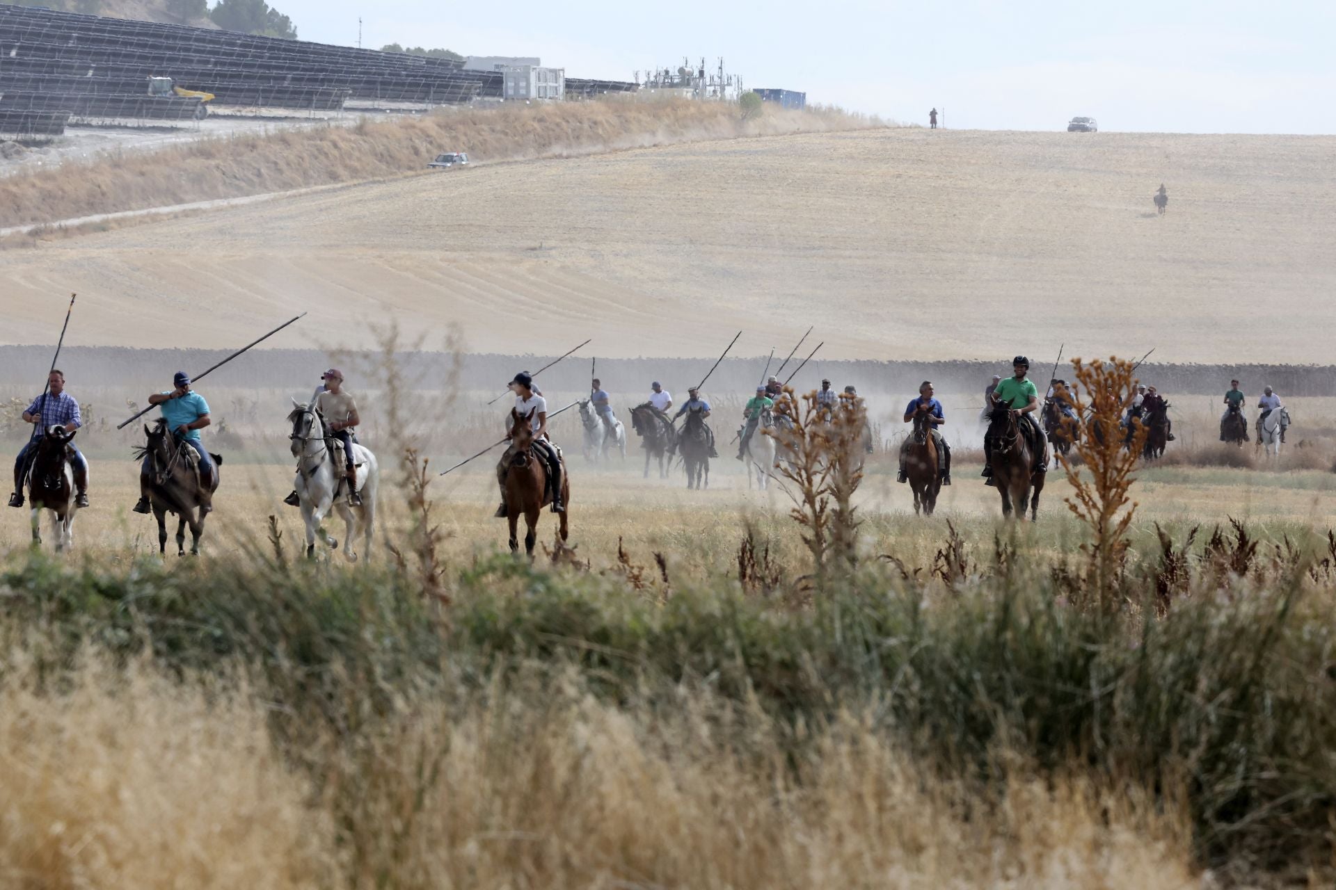 El encierro de Portillo, en imágenes