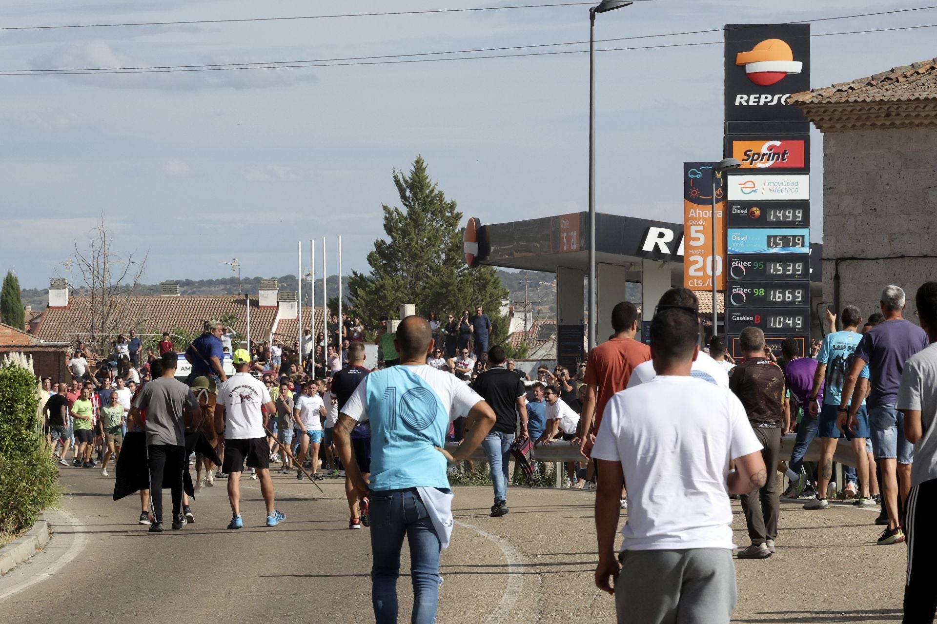 El encierro de Portillo, en imágenes