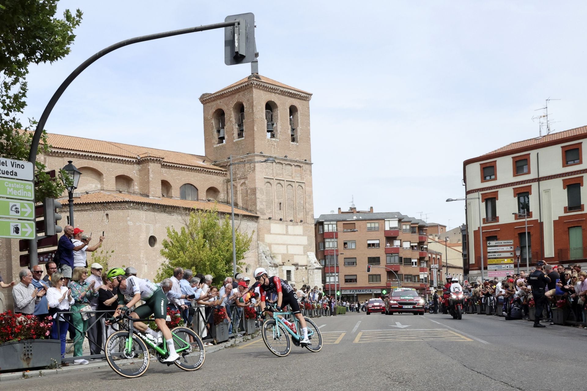 La Vuelta a su paso por la provincia de Valladolid