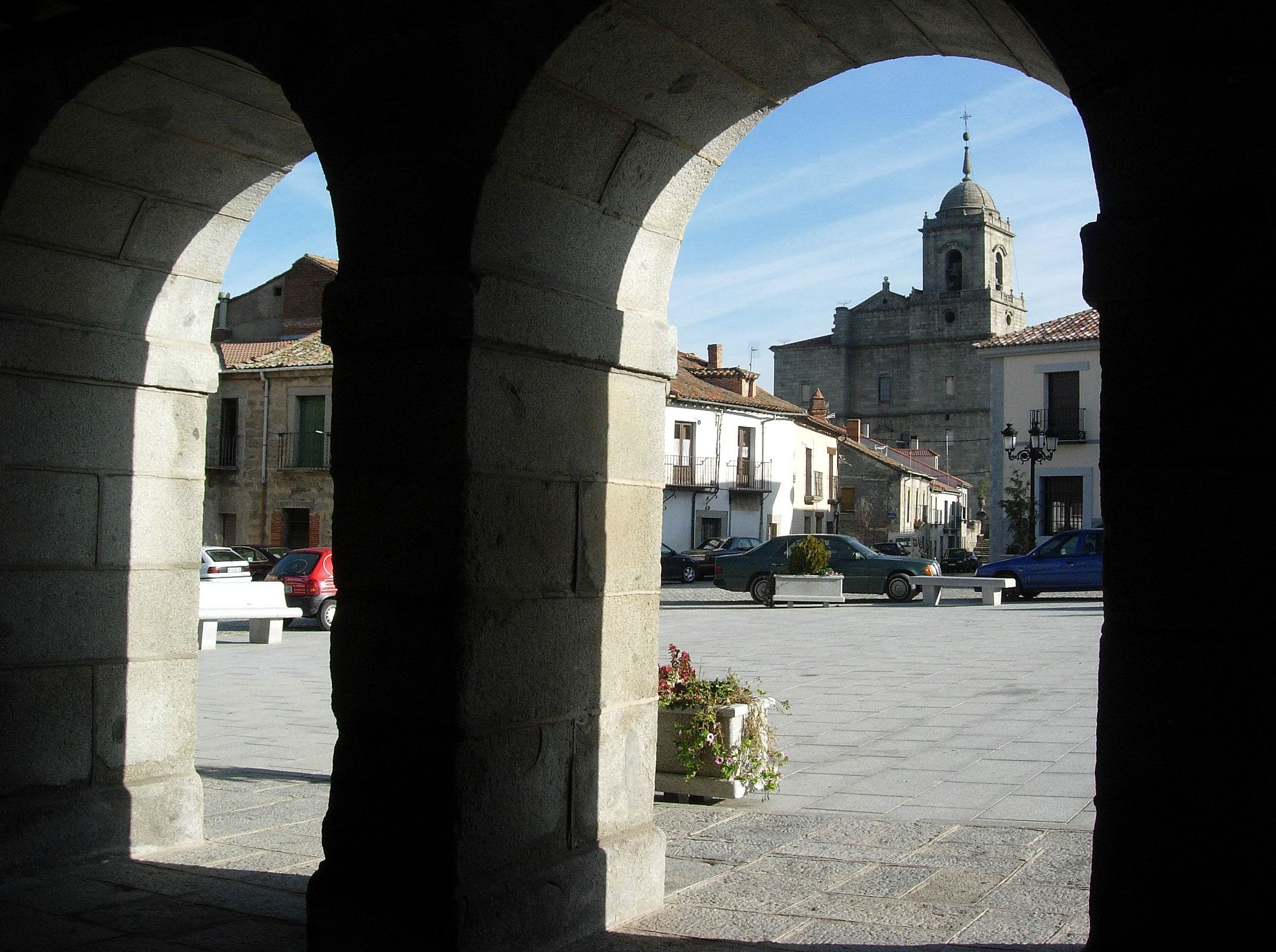 Plaza Mayor de Villacastín.