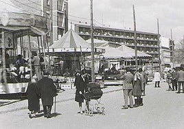 El Real de la Feria en el barrio de La Rubia.