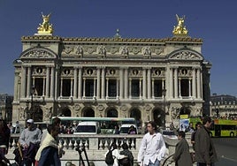Edificio de la Ópera de París.