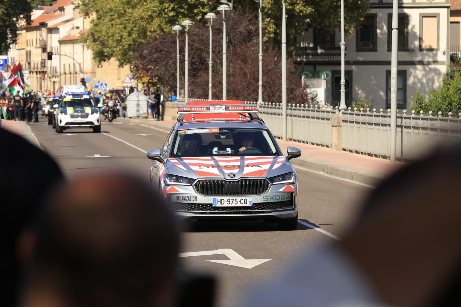 El paso de la Vuelta por Salamanca: más aplausos que banderas y un líder &#039;pillo&#039;