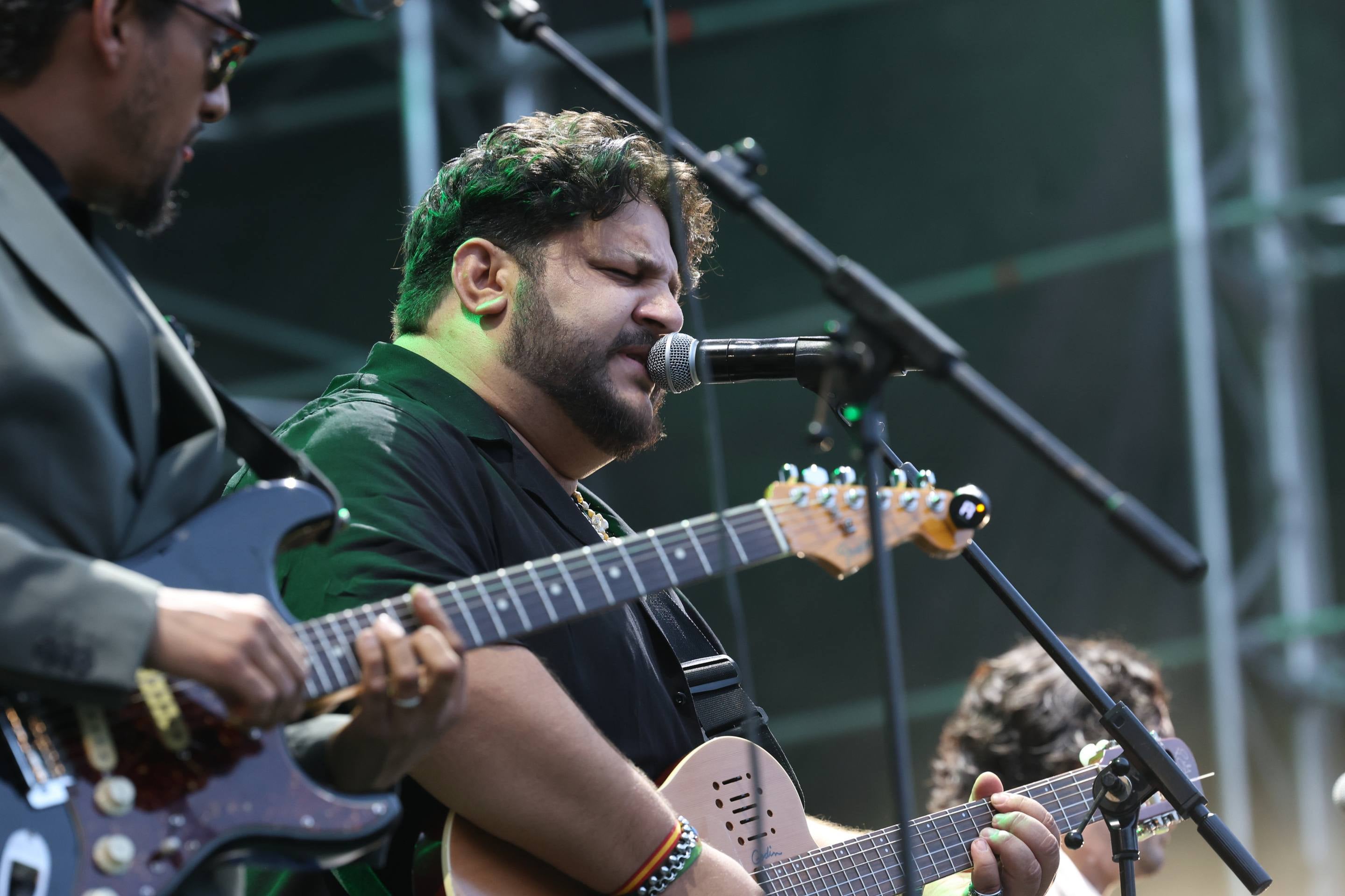 Las imágenes del concierto de D&#039;Alma en la Plaza Mayor