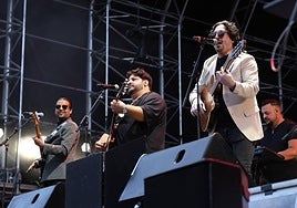 Imágenes del concierto de D'Alma celebrado este viernes en la Plaza Mayor de Valladolid