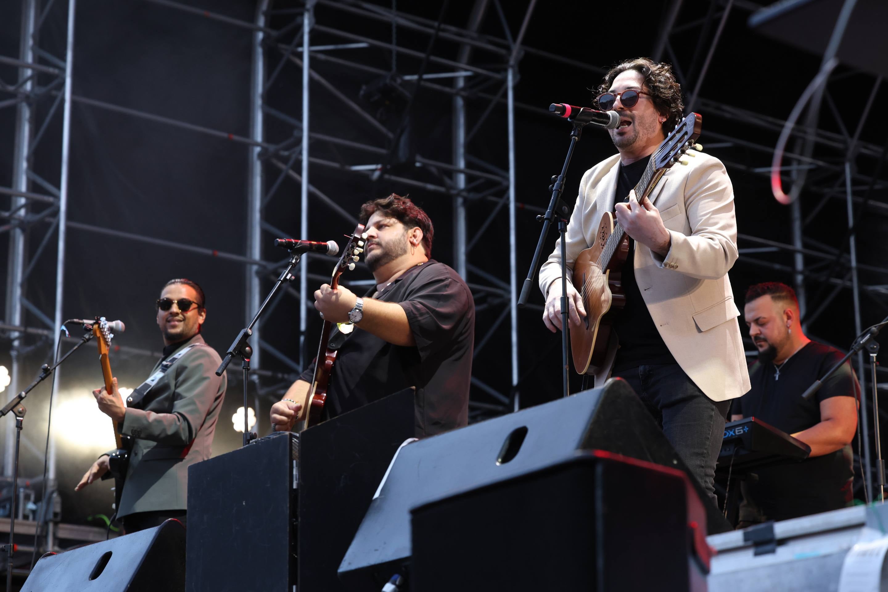 Las imágenes del concierto de D&#039;Alma en la Plaza Mayor