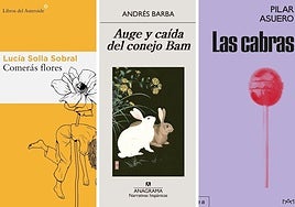Las portadas de los libros recomendados de esta semana.