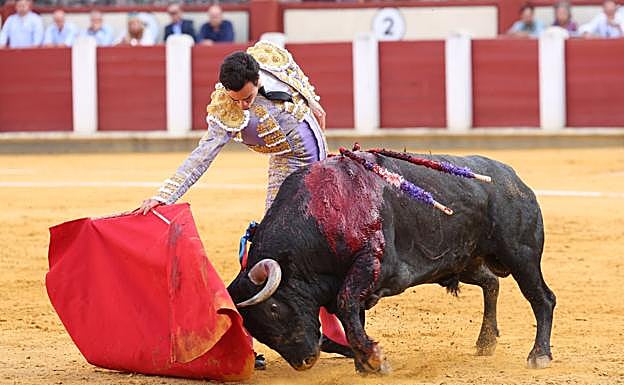 Un momento de la actuación de Tomás Rufo.