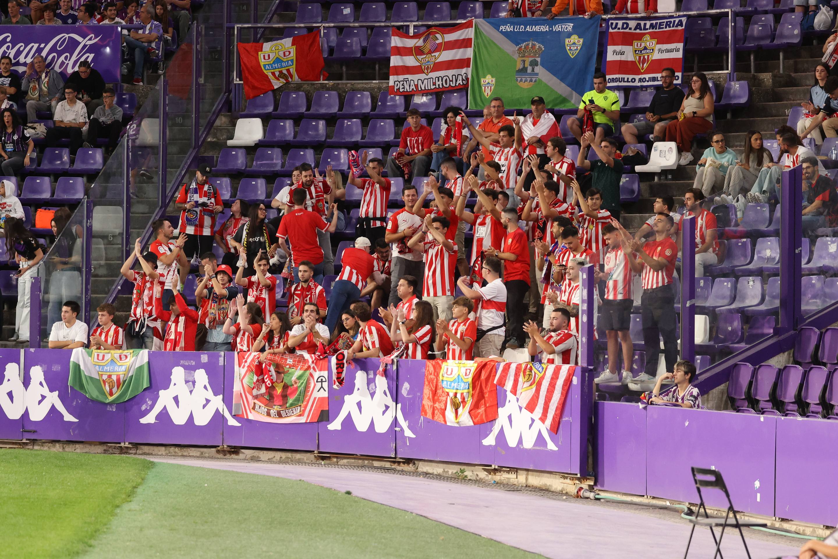 La victoria del Pucela ante el Almería, en imágenes