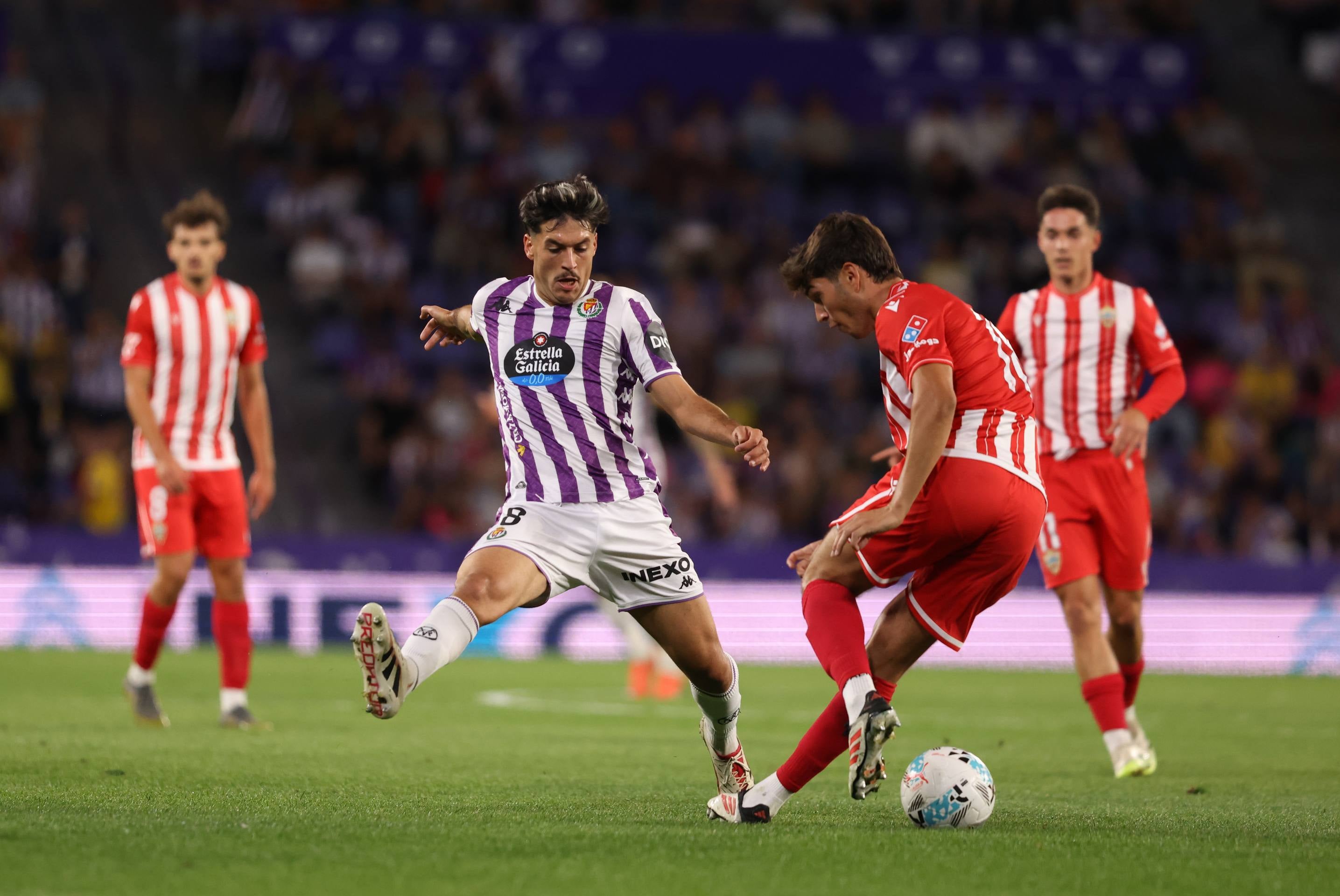 La victoria del Pucela ante el Almería, en imágenes