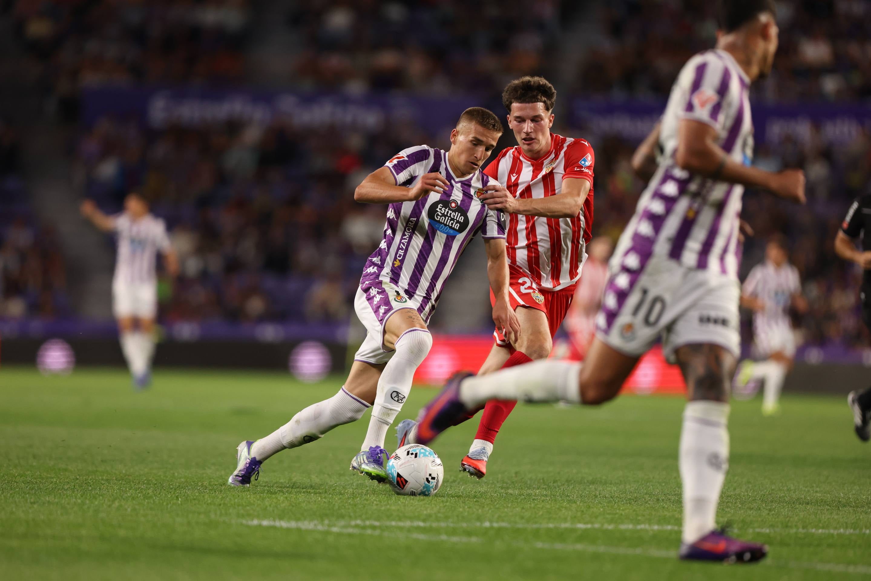 La victoria del Pucela ante el Almería, en imágenes