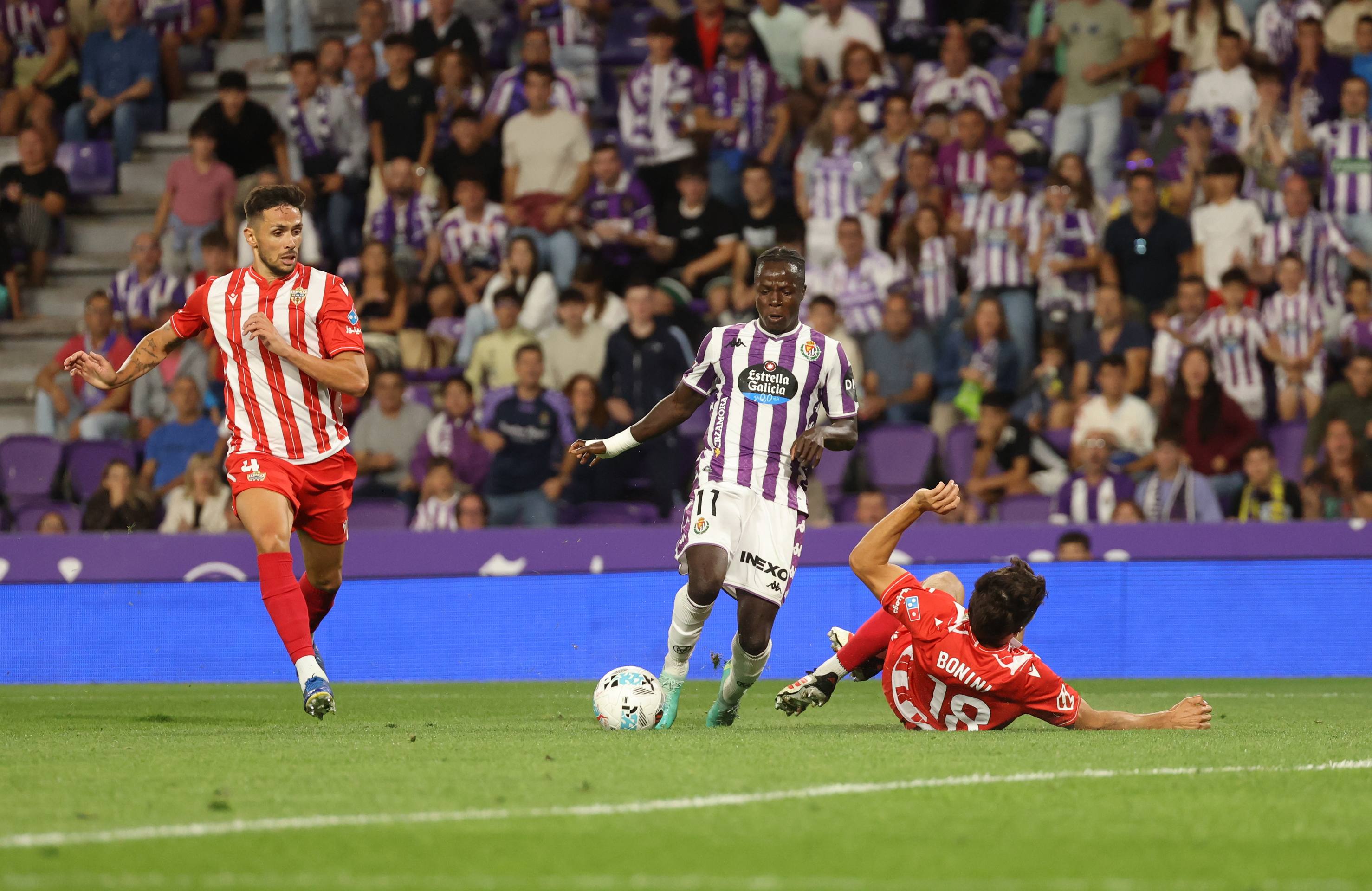 La victoria del Pucela ante el Almería, en imágenes