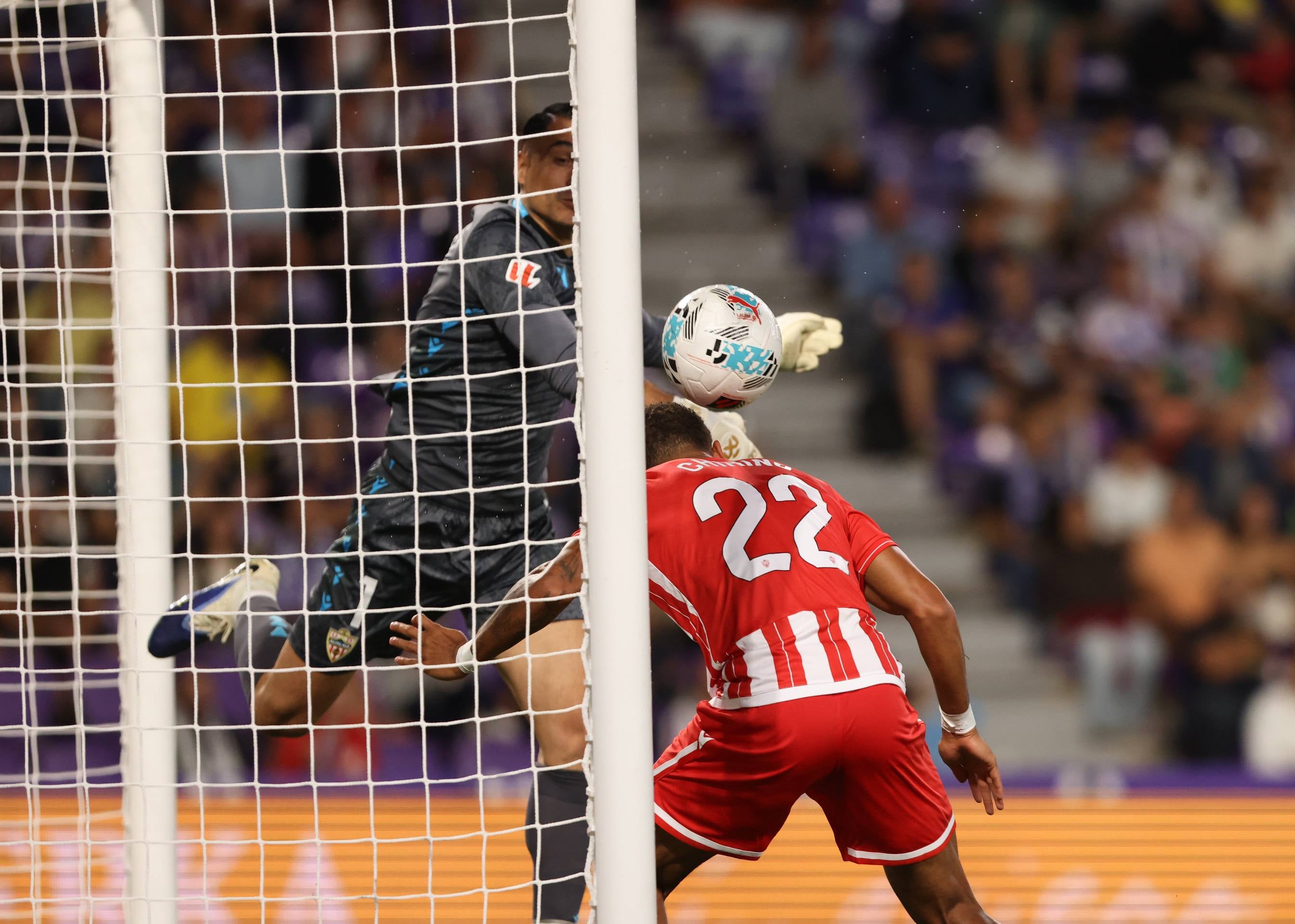 La victoria del Pucela ante el Almería, en imágenes