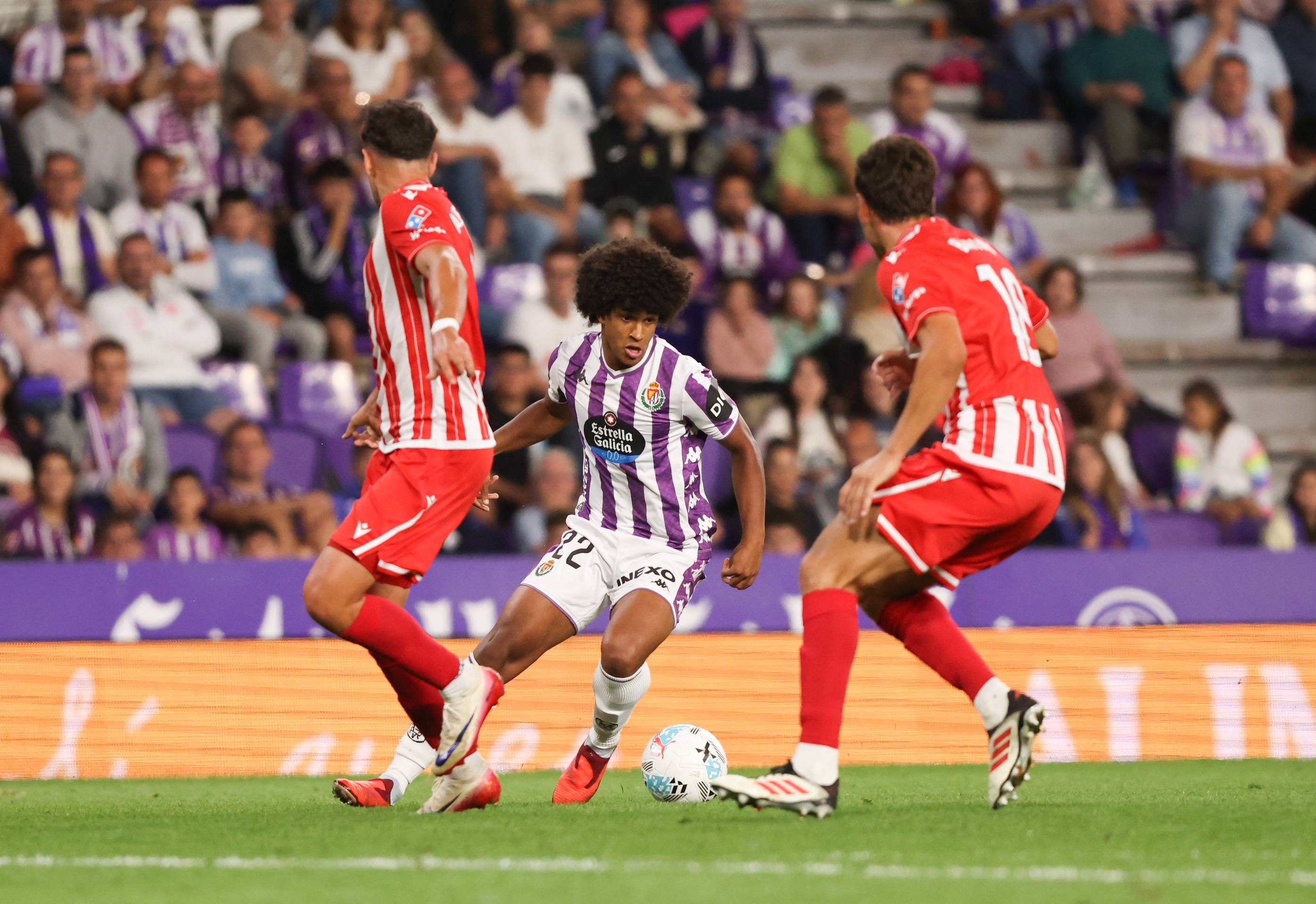 La victoria del Pucela ante el Almería, en imágenes
