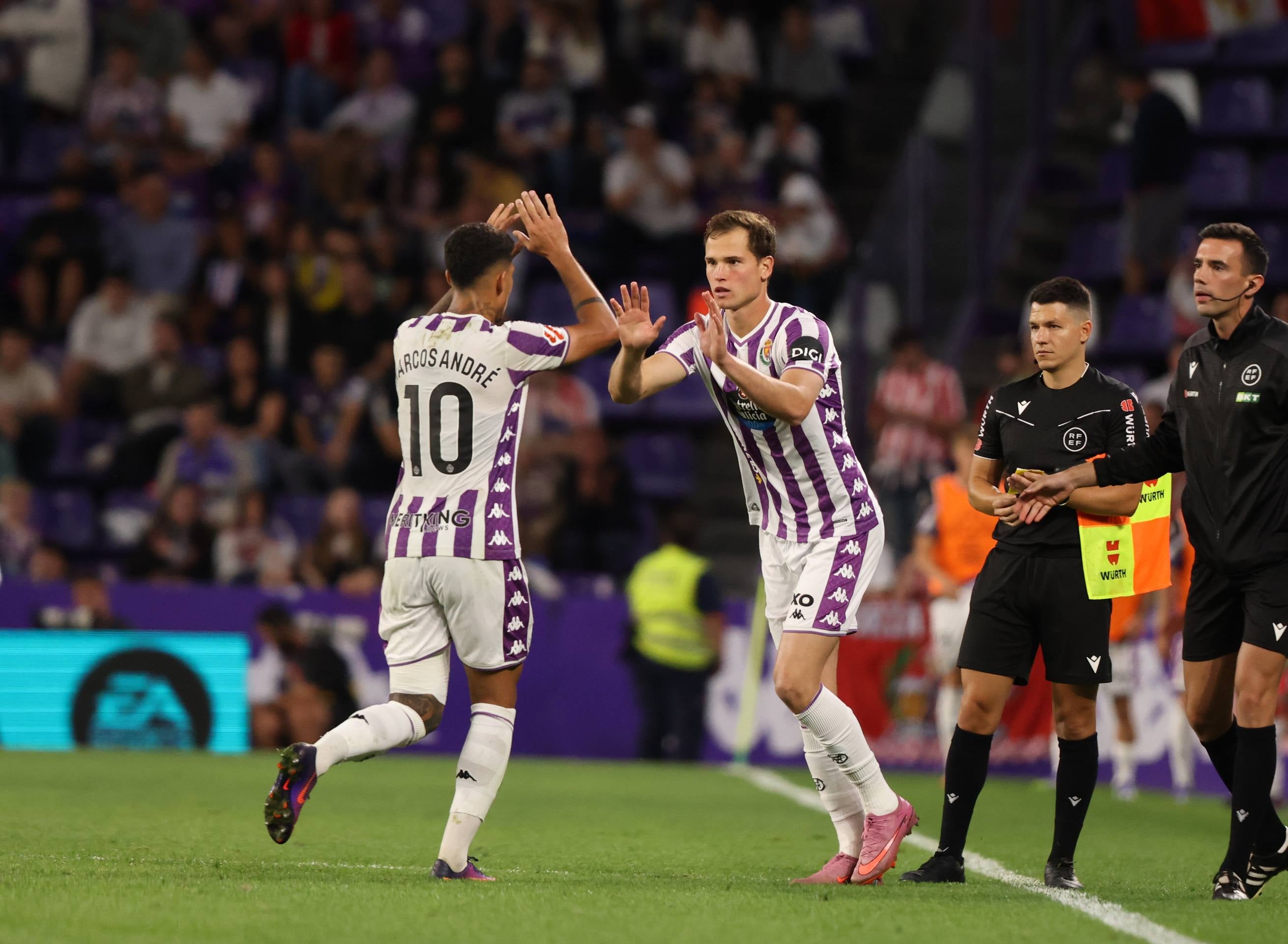 La victoria del Pucela ante el Almería, en imágenes