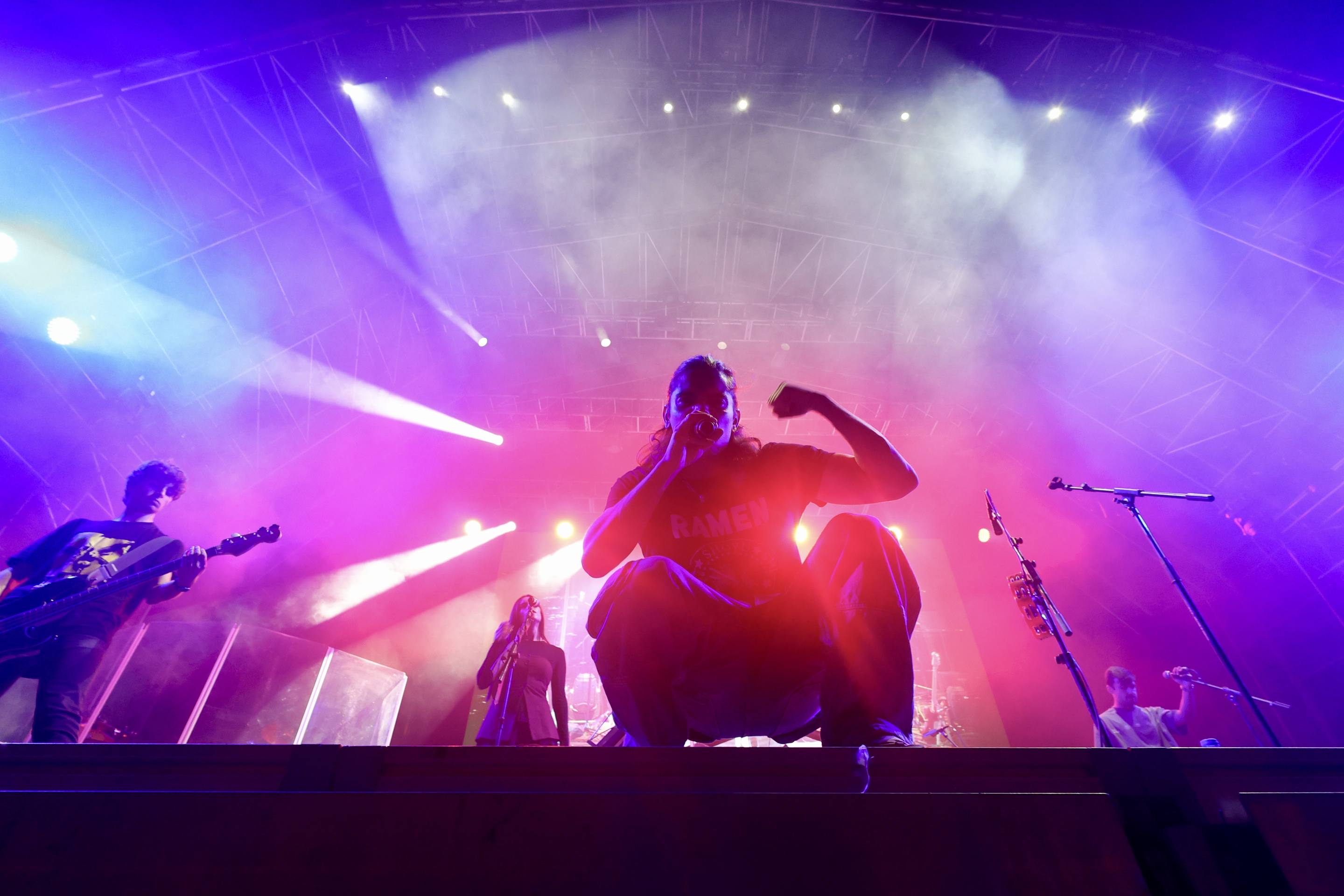 Las imágenes del concierto de Salto Base