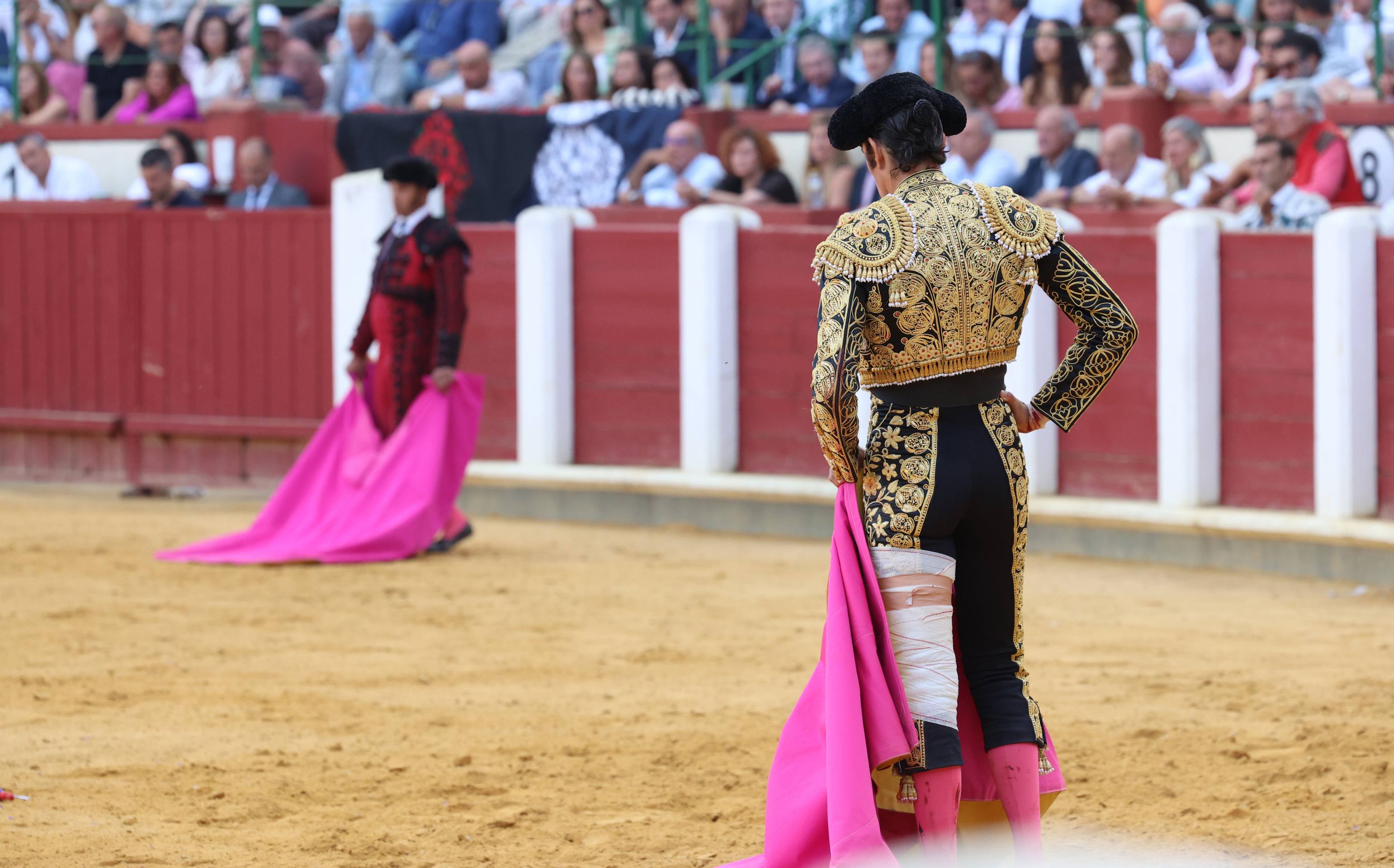 La corrida de toros de Uceda Leal, Jiménez Fortes y Rufo, en imágenes
