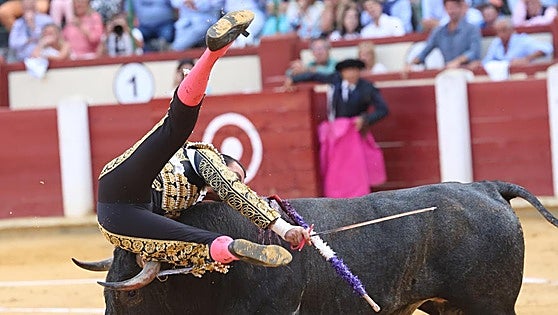 Susto para Uceda Leal en el cuarto de la tarde en Valladolid