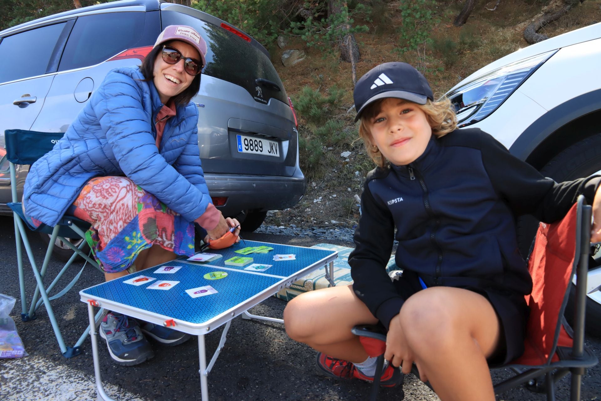 Fotos de la Vuelta en el Puerto de Navacerrada