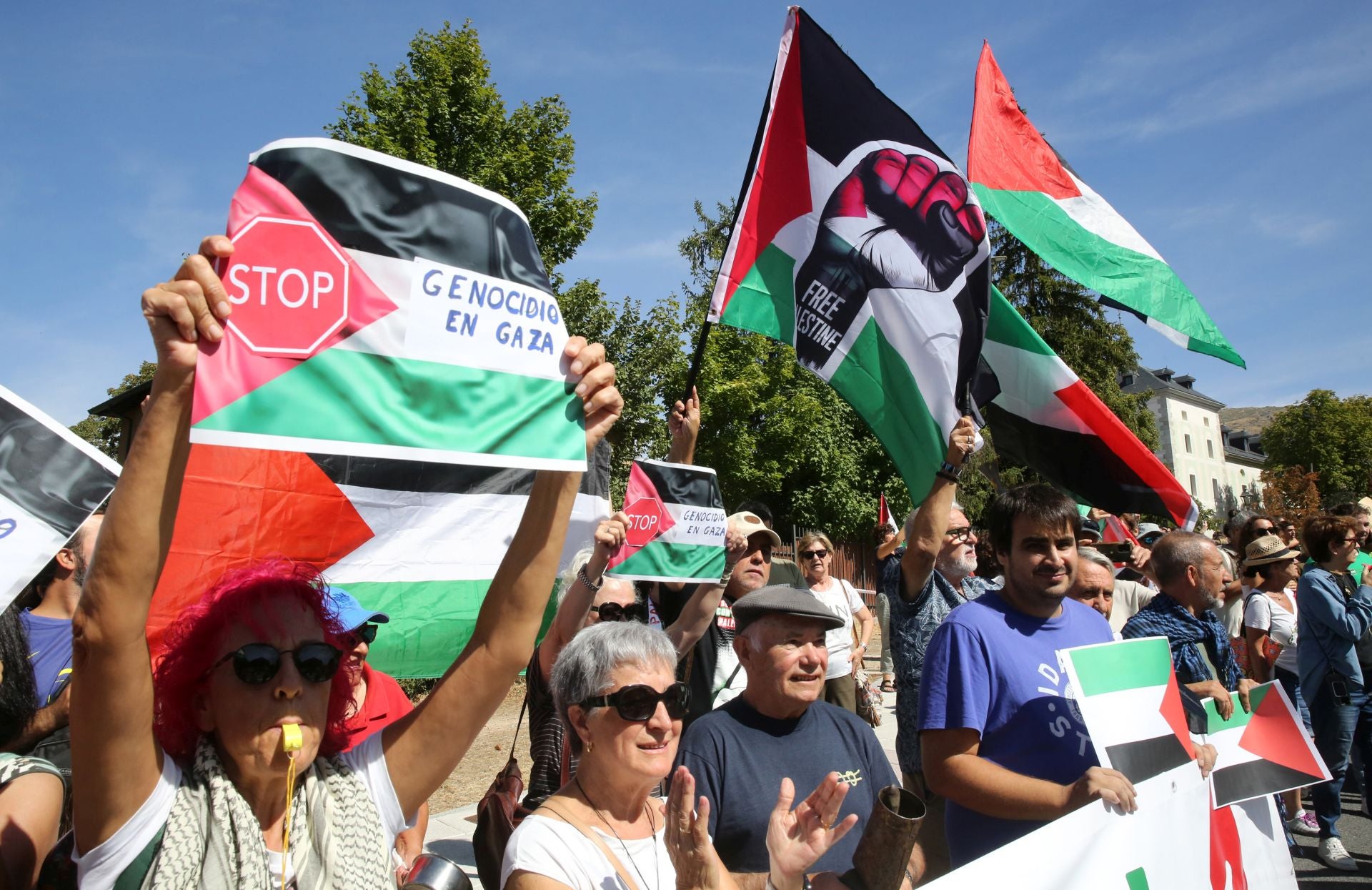 Fotografías de La Vuelta a su paso por Segovia