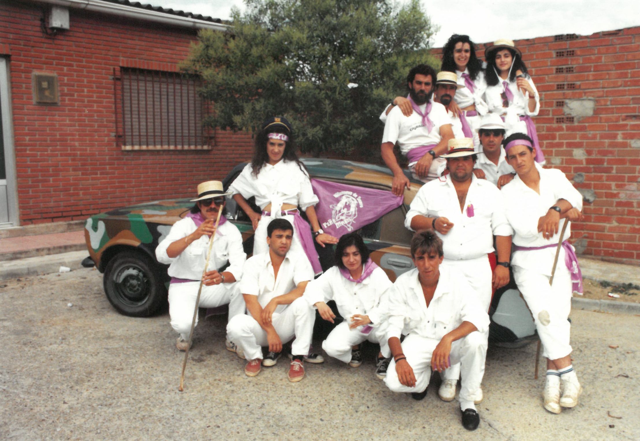 Una de las peñas de la localidad.