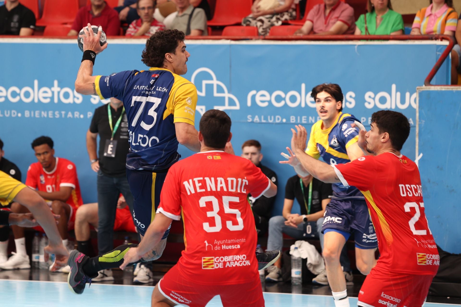 La victoria del Atlético Valladolid frente a Badá Huesca en imágenes