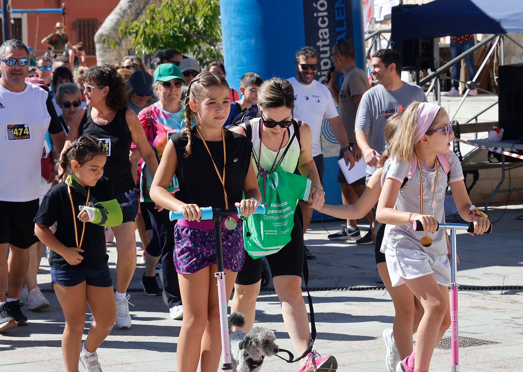 Más de mil personas se unen contra la fibromialgia en Villalobón