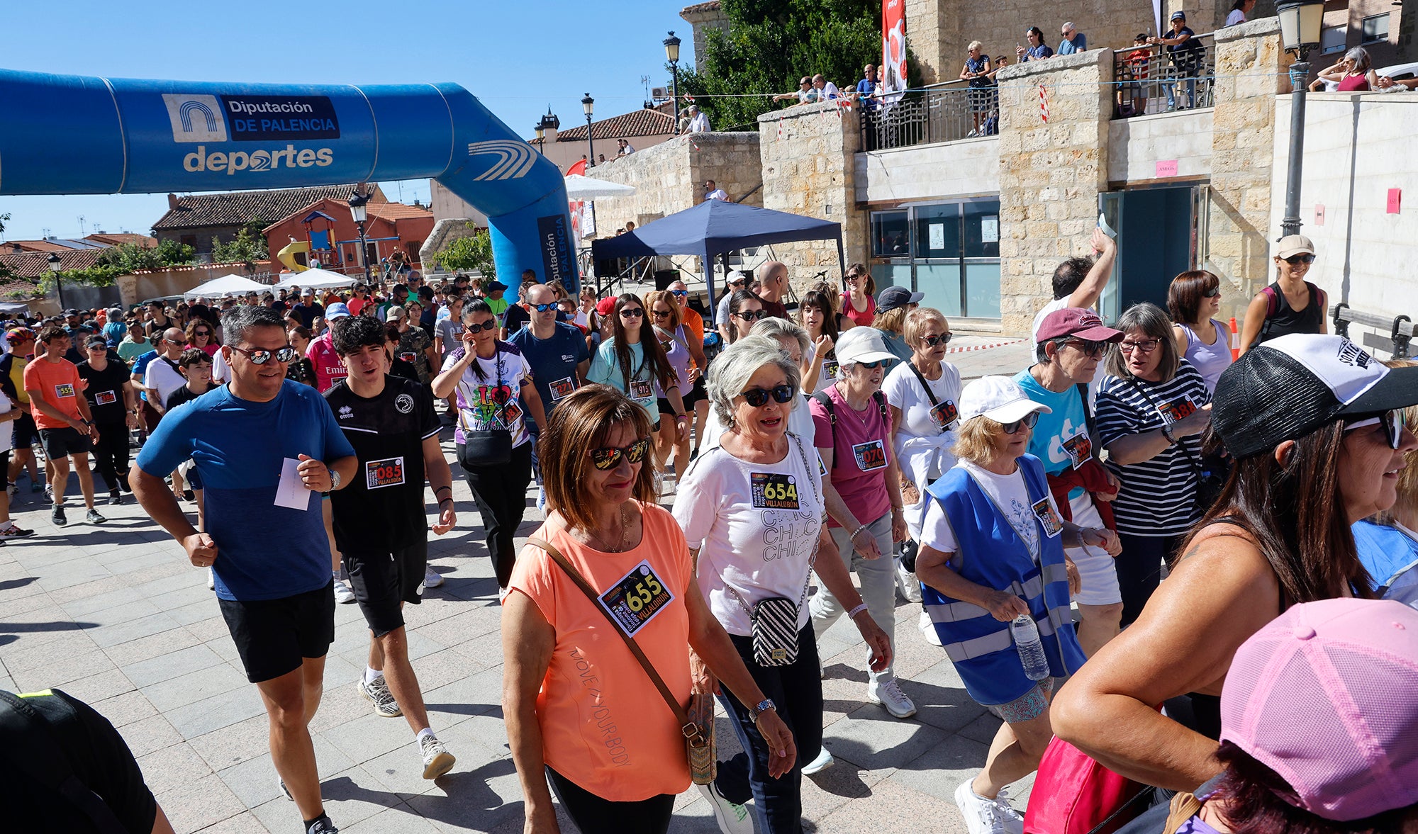 Más de mil personas se unen contra la fibromialgia en Villalobón