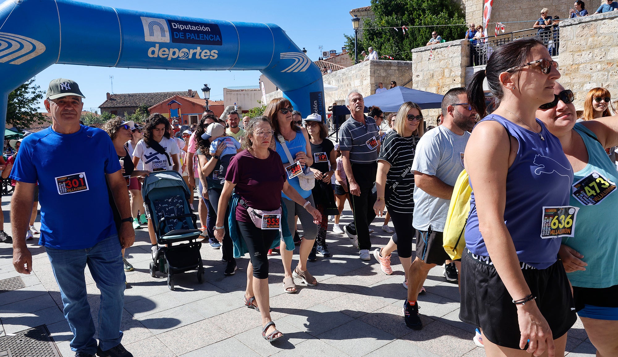 Más de mil personas se unen contra la fibromialgia en Villalobón