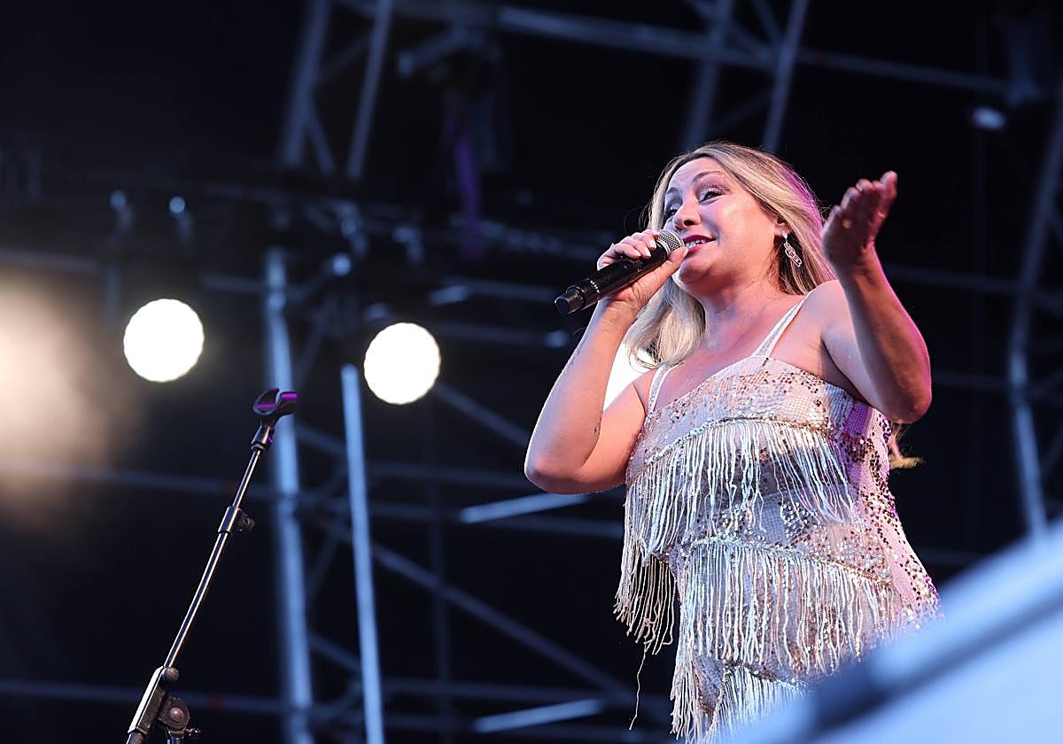 La actuación de Cristina Lázaro, en imágenes