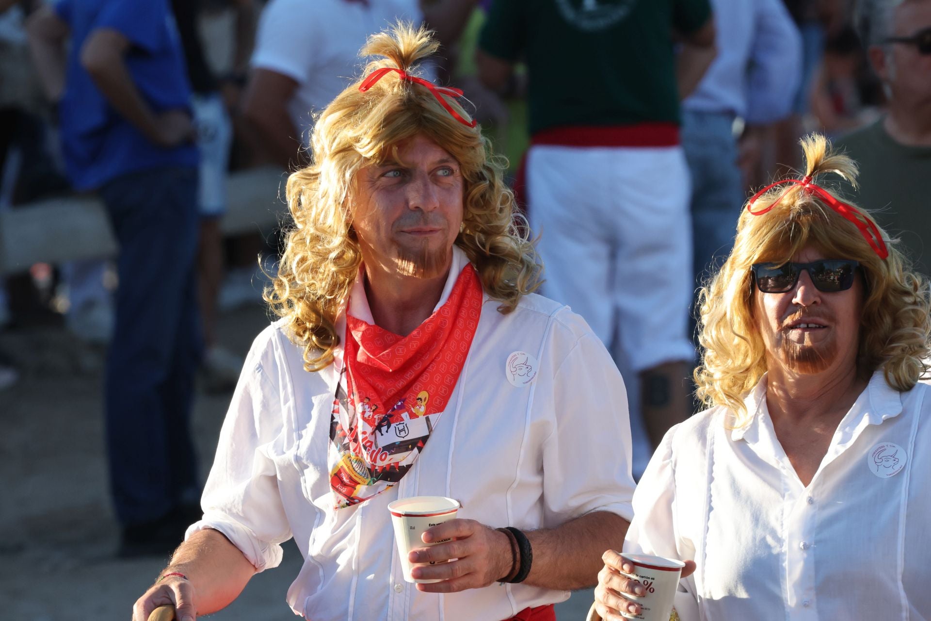 El encierro de campo de Tordesillas en imágenes