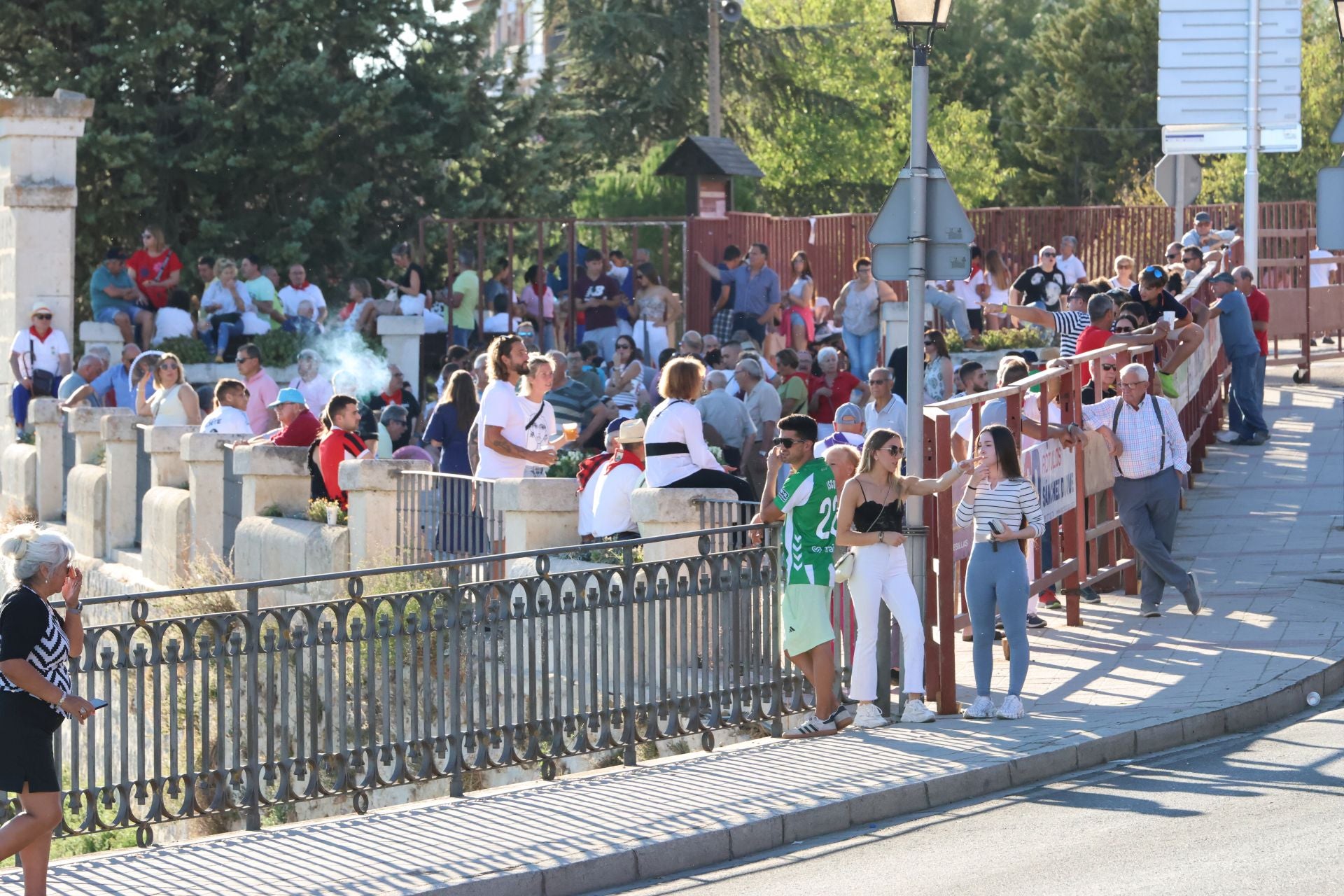El encierro de campo de Tordesillas en imágenes
