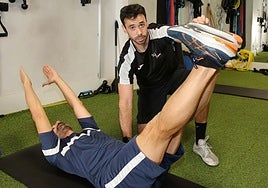 Mario Cardiel, en su tarea diaria.