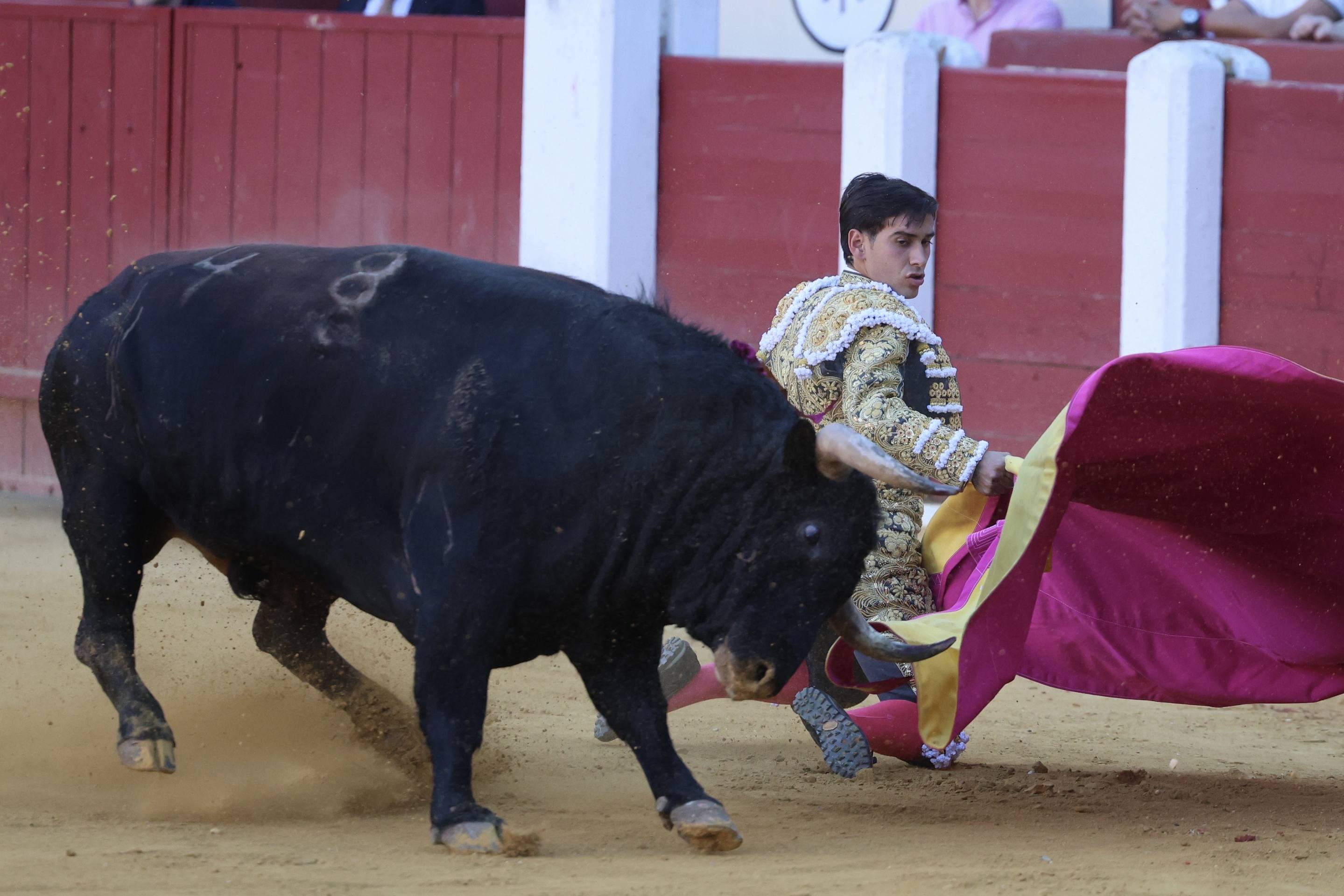 La corrida de El Fandi, Escribano e Ismael Martín, en imágenes