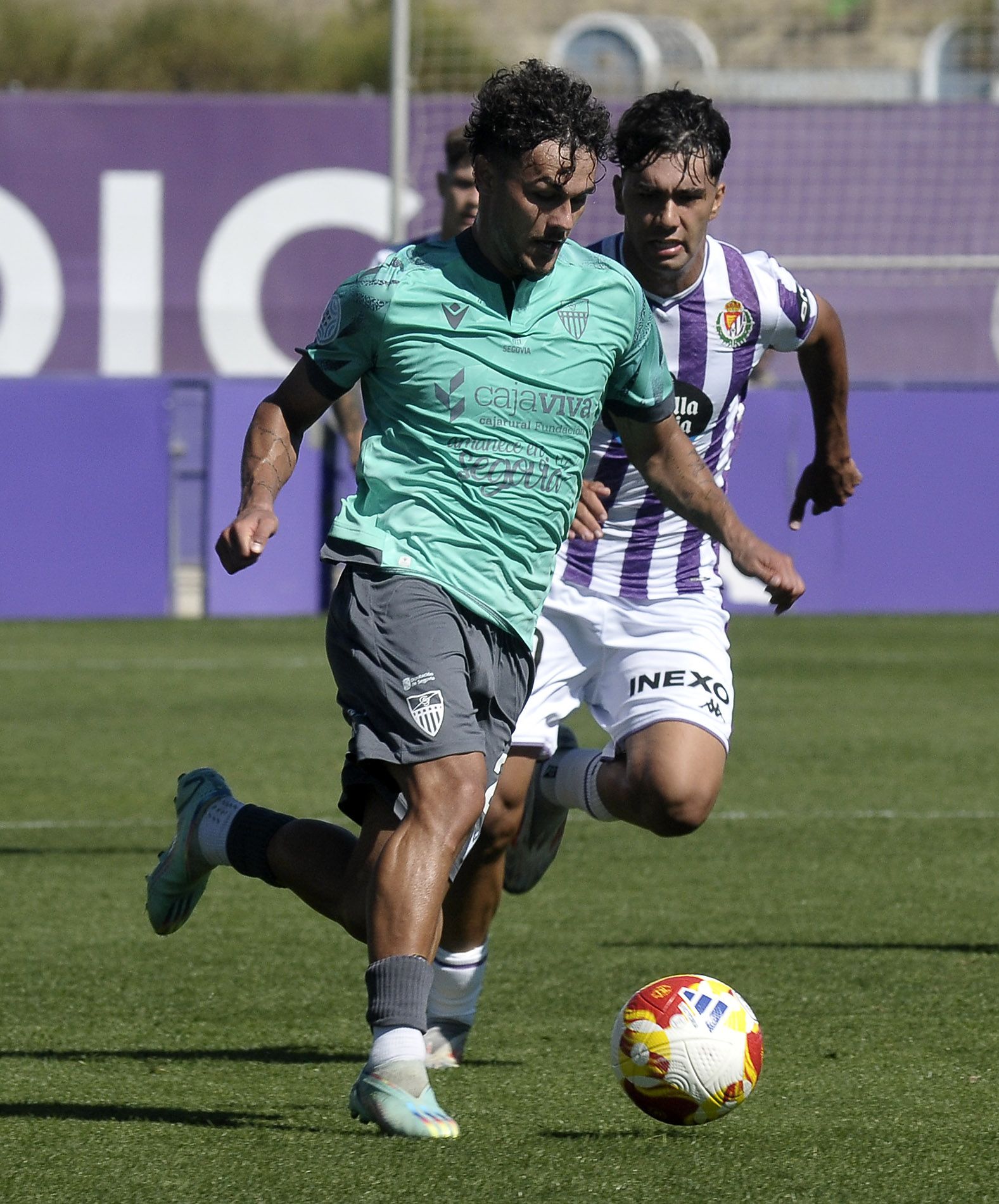 Fotos del partido entre la Segoviana y el Valladolid B