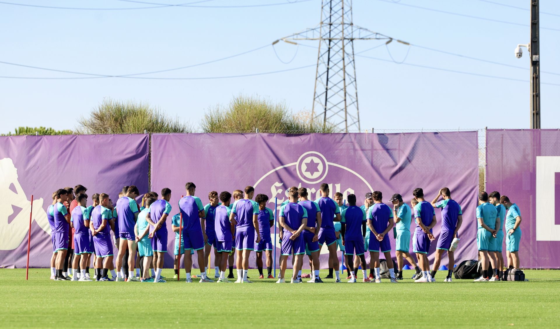 El entrenamiento de este lunes del Real Valladolid en imágenes
