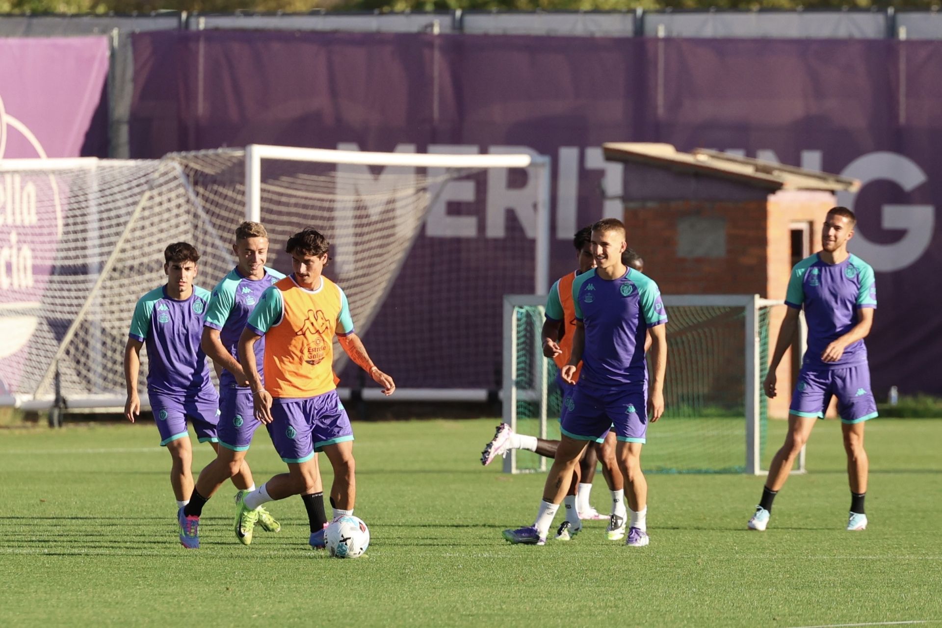 El entrenamiento de este lunes del Real Valladolid en imágenes