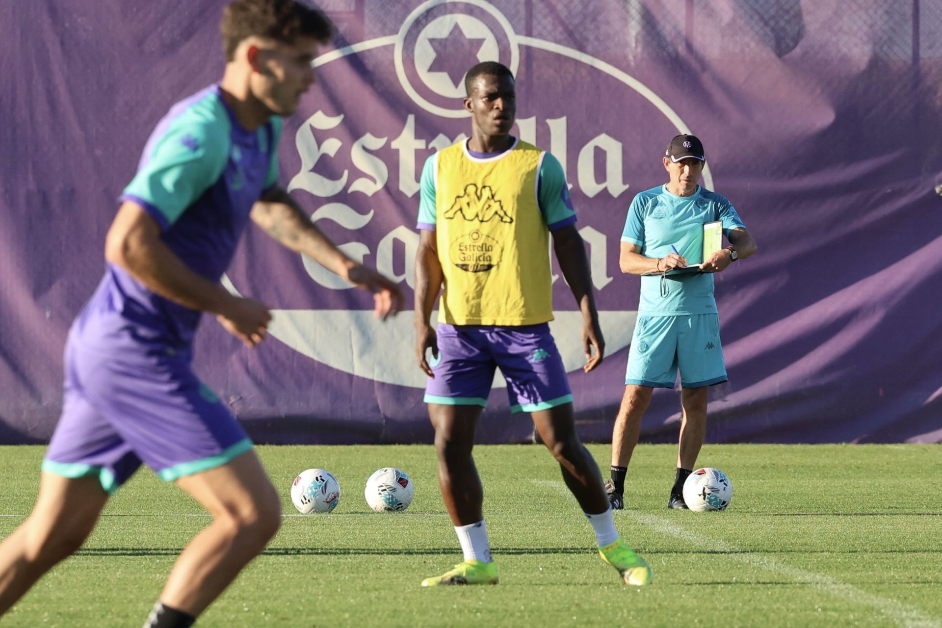 El entrenamiento de este lunes del Real Valladolid en imágenes