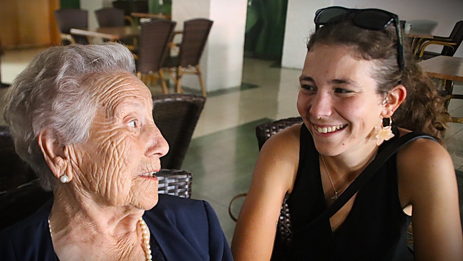 Así celebró la riosecana María Milán su siglo de vida