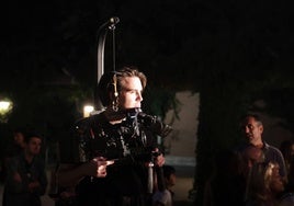 Imágenes del rodaje del videoclip de la nueva canción de Siloé en el Campo Grande de Valladolid