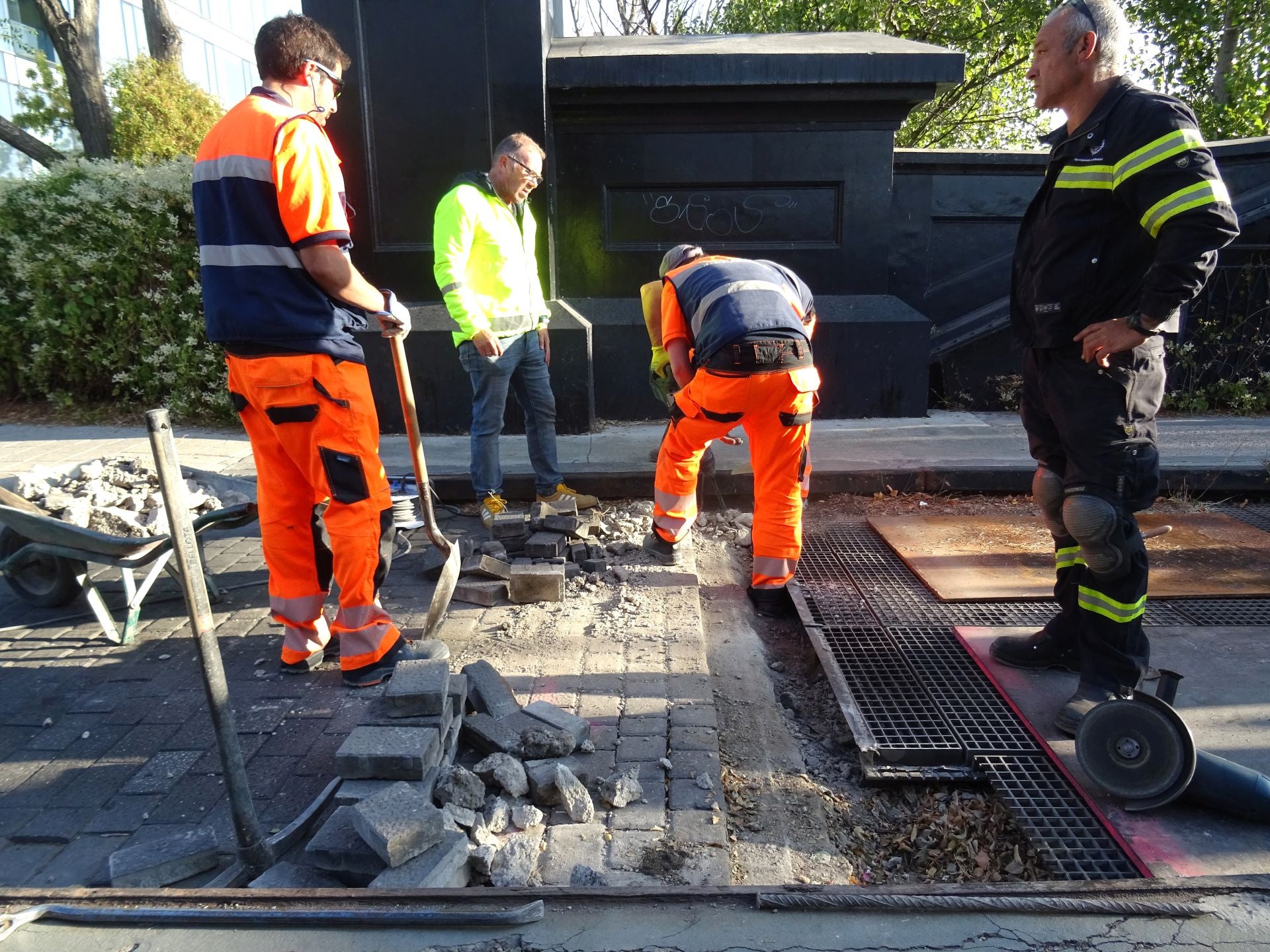 El Puente Colgante, cortado al tráfico