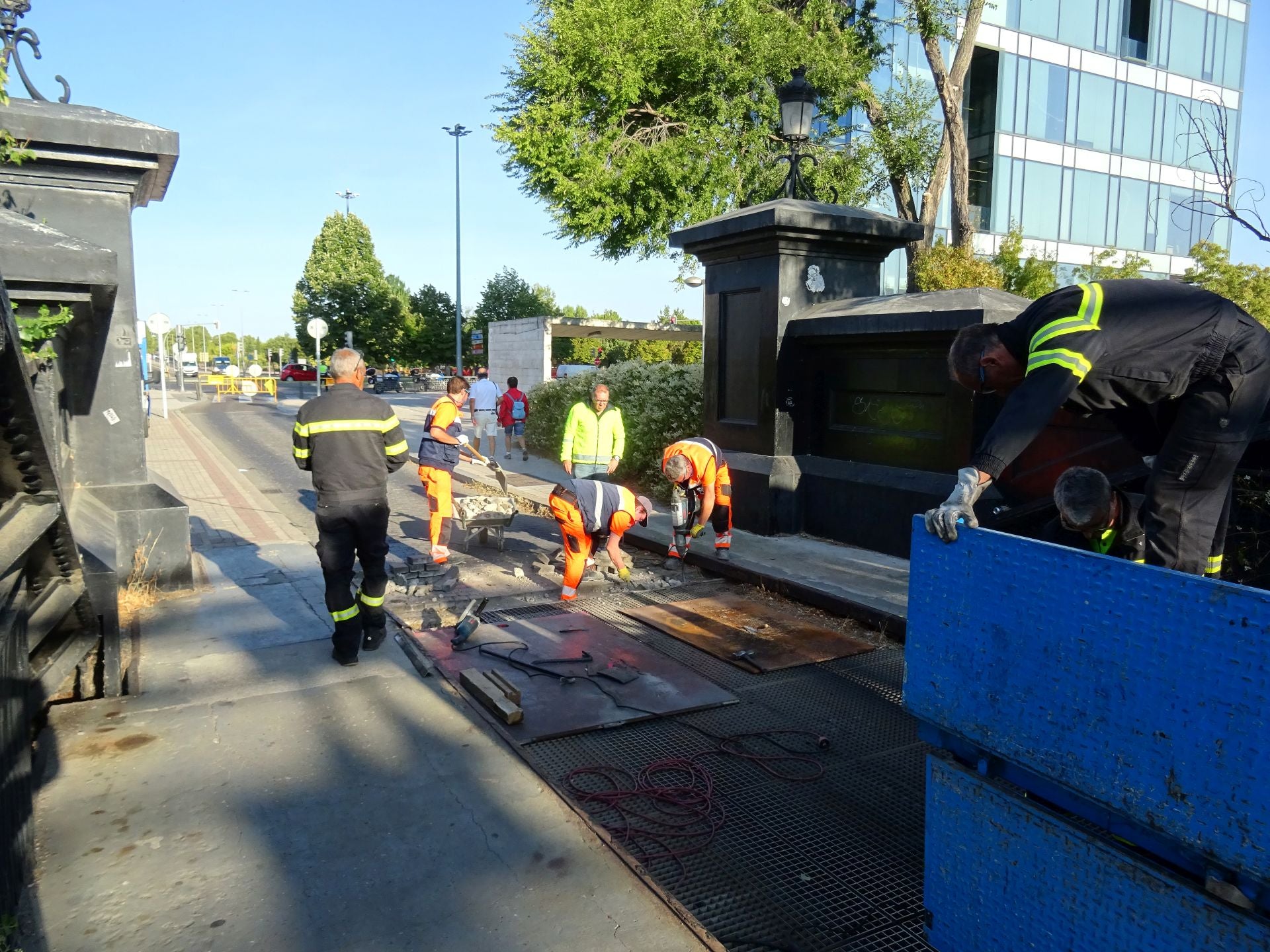 El Puente Colgante, cortado al tráfico