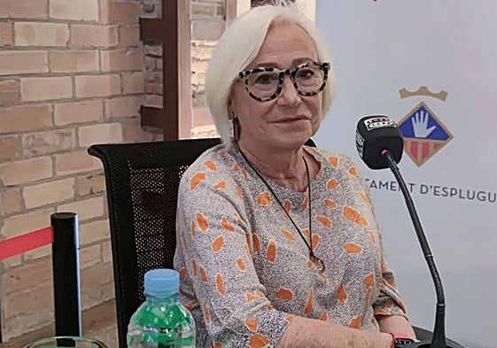 La madre de Carme Chacón, Esther Piqueras, en una imagen de archivo.