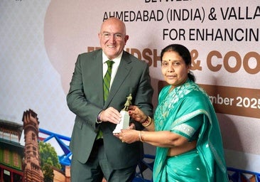 Carnero refuerza el hermanamiento de Valladolid con Ahmedabad (India)