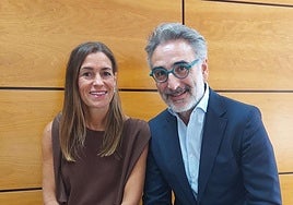 Raquel Hernández y Carlos Gómez, directores comerciales DGT Centro de MAPFRE