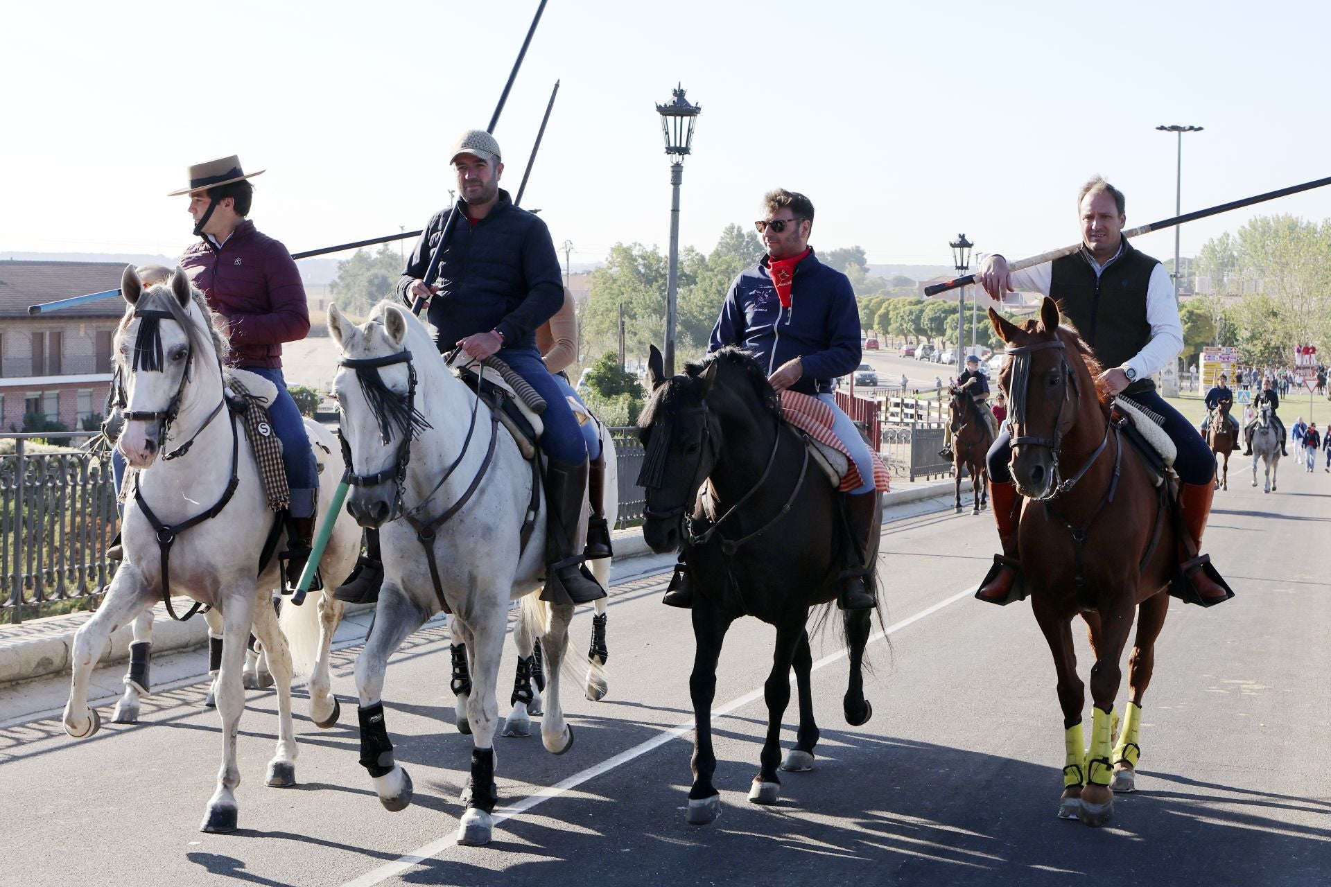 El encierro mixto de Tordesillas, en imágenes
